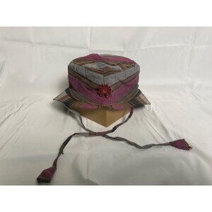 Woven Boho Bucket Hat